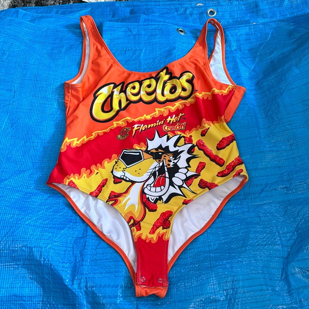 Cheeto body suit